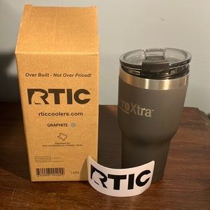 RTIC 20 oz. Tumbler with Home Depot Pro Xtra  Gray